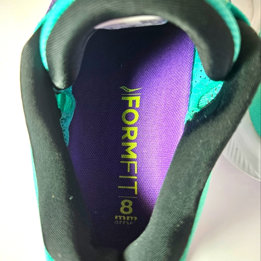 Saucony PWC Run Ride Fifteen Women's 9 Mint/Acid - Picture 12 of 14